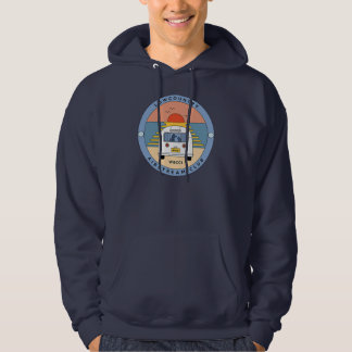Sweat - shirt à capuche de marine