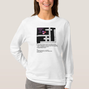 Sweat - shirt à capuche de mots croisés de l'amour
