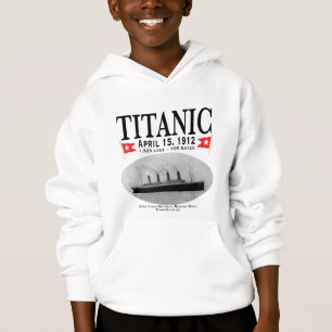 Sweat - shirt à capuche de navire fantôme Titani