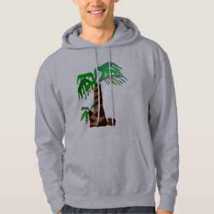 Sweat - shirt à capuche de palmiers