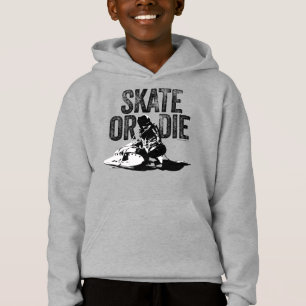 Sweat - shirt à capuche De Patinage Ou De Mort (Ho