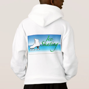Sweat - shirt à capuche de patinage sur glace