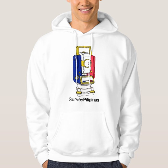 Sweat - shirt à capuche de Pilipinas d'enquête (Devant)