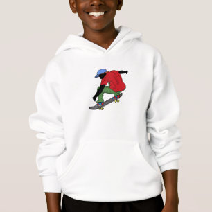 Sweat - shirt à capuche de planche à roulettes d