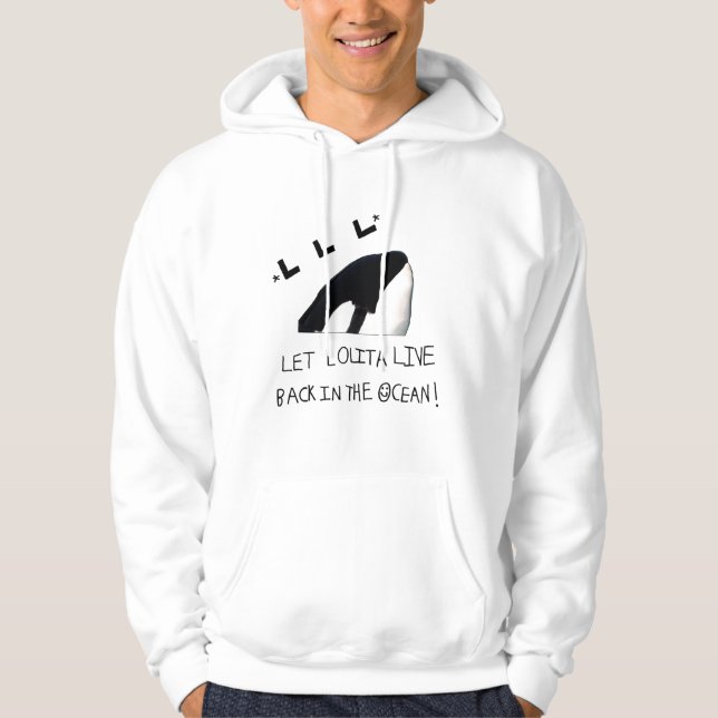Sweat - shirt à capuche de retraite de Lolita (Devant)