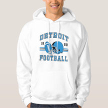 Sweat - shirt à capuche de rugby de Détroit