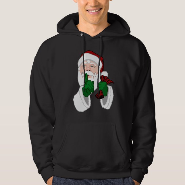 Sweat - shirt à capuche de Santa Clause Sweatshirt (Devant)