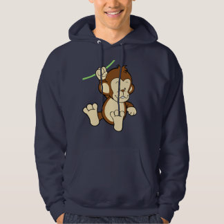 Sweat - shirt à capuche de singe