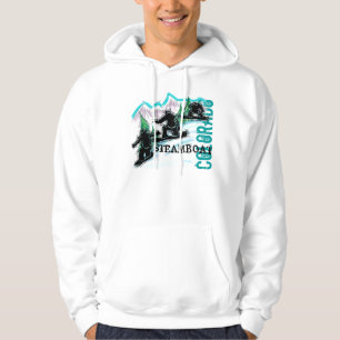 Sweat - shirt à capuche de surf des neiges de