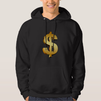 Sweat - shirt à capuche de symbole dollar