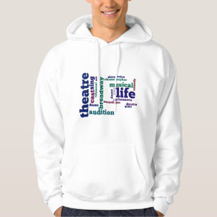 Sweat - shirt à capuche de théâtre