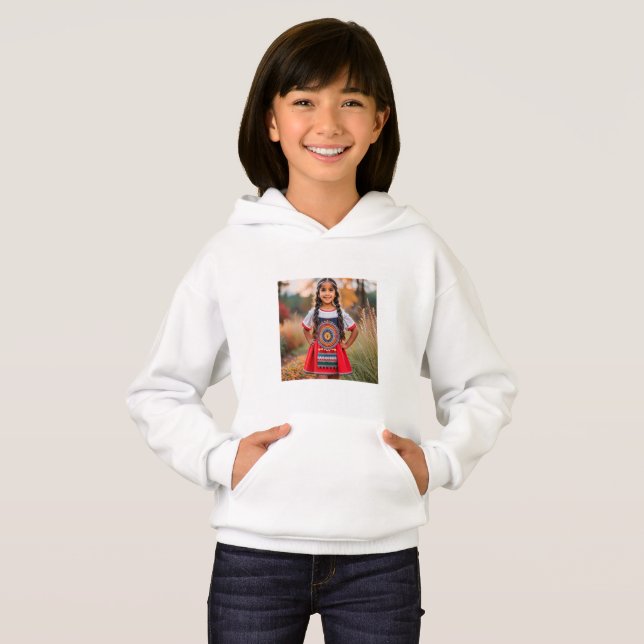 Sweat - shirt à capuche de transfert pour enfants (Devant entier)