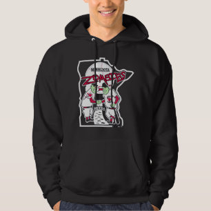 Sweat - shirt à capuche de zombis de manganèse