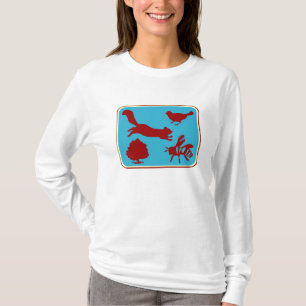 Sweat - shirt à capuche d'écureuil