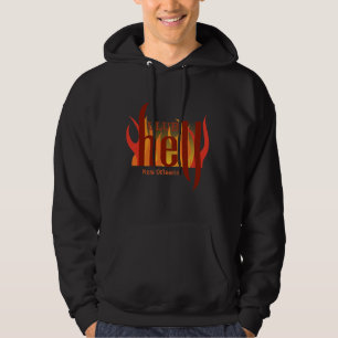 Sweat - shirt à capuche d'enfer de club