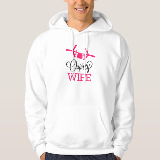 Sweat - shirt à capuche d'épouse de balbuzard