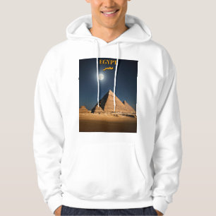Sweat - shirt à capuche des pyramides de minuit