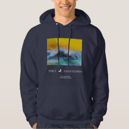 Sweat - shirt à capuche des vagues dansantes