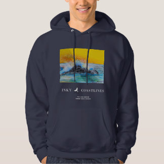 Sweat - shirt à capuche des vagues dansantes