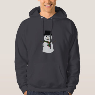 Sweat - shirt à capuche d'homme de neige