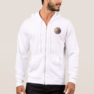 Sweat - shirt à capuche d'inspiration spatiale ave