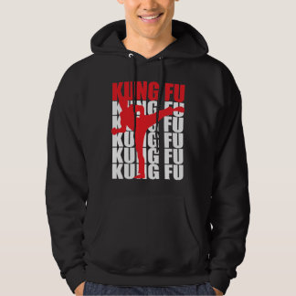 Sweat - shirt à capuche d'obscurité de Kung Fu