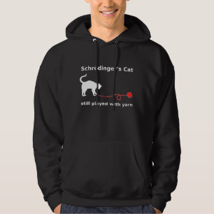 Sweat - shirt à capuche "du chat de Schrödinger"