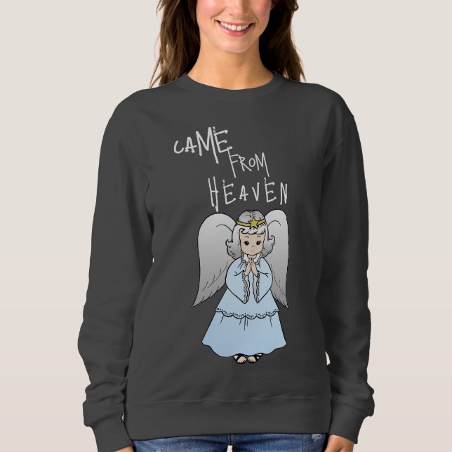 Sweat - shirt à capuche du ciel (Devant)