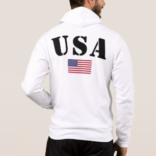SWEAT - SHIRT À CAPUCHE du drapeau américain - Swe