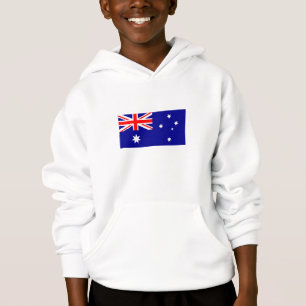 Sweat - shirt à capuche du drapeau australien patr