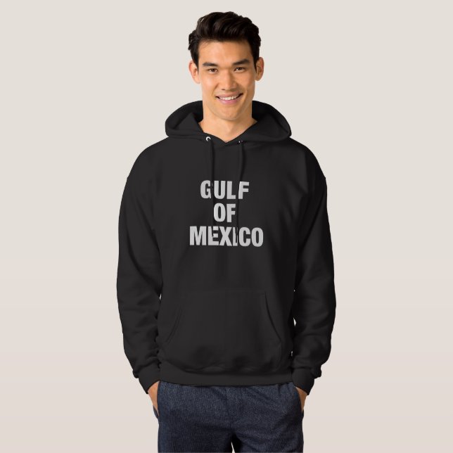 Sweat - shirt à capuche du golfe du Mexique (Devant entier)