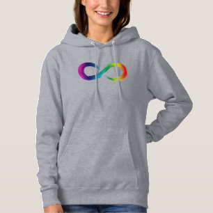 Sweat - shirt à capuche du logo Neurodiversity
