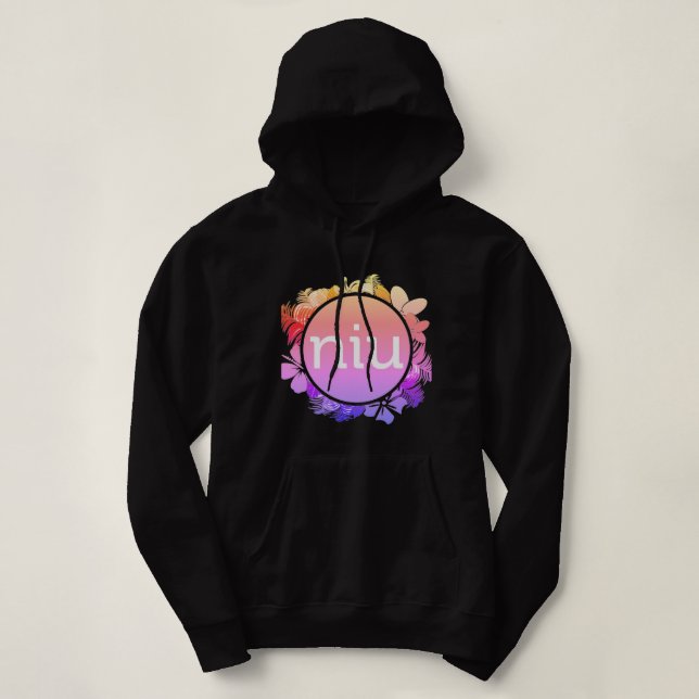 Sweat - shirt à capuche du logo NIU (W) (Design devant)