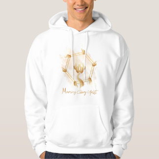 Sweat - shirt à capuche du logo ondulé de la gloir