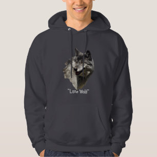 sweat - shirt à capuche du "loup solitaire"