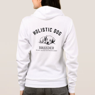 Sweat - shirt à capuche éleveuse de chiens holisti