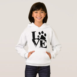 Sweat - shirt à capuche Empreinte de patte