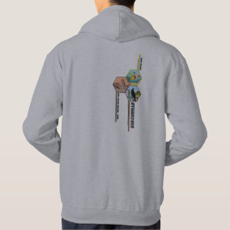 Sweat - shirt à capuche en forme d'homme avec logo