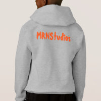 Sweat - shirt à capuche en marbre aigre