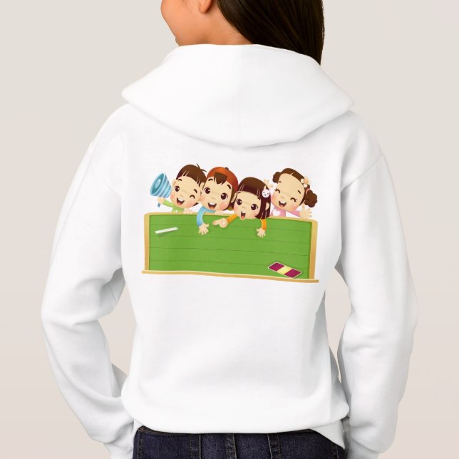 sweat - shirt à capuche enfant (Dos)