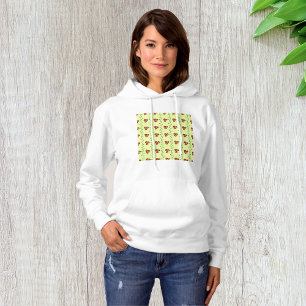 Sweat - shirt à capuche Floral Stripes femmes