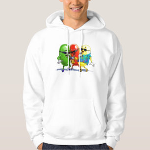 Sweat - shirt à capuche frais d'haricots
