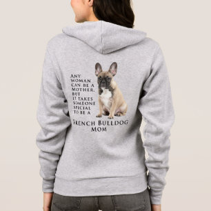 Sweat - shirt à capuche Frenchie Mom