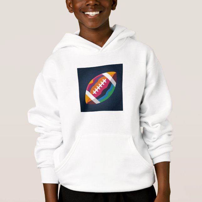 Sweat - shirt à capuche garçon (Devant)