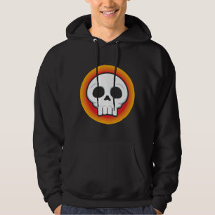 Sweat - shirt à capuche génial de crâne