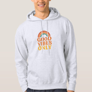 Sweat - shirt à capuche Good Vibes uniquement Én