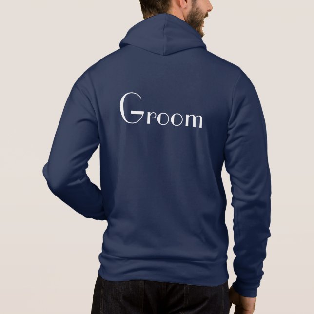 Sweat - shirt à capuche Groom (Dos)