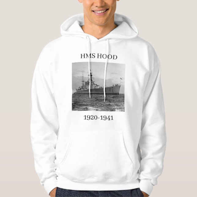 Sweat - shirt à capuche HMS Hood "Sweat - shirt à  (Devant)