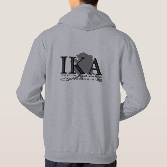 Sweat - shirt à capuche IKA Alaska masculin (Dos)