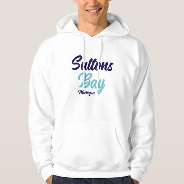 Sweat - shirt à capuche imprimé de Suttons Bay Mic (Devant)